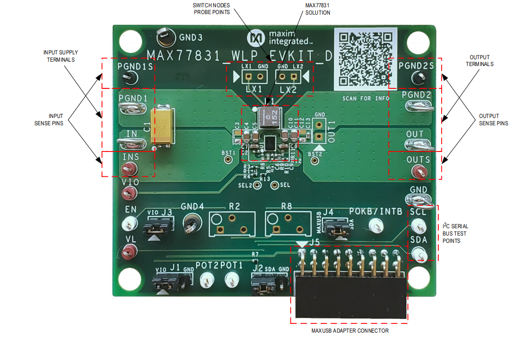 美信半导体 MAX77831WEVKIT评估套件