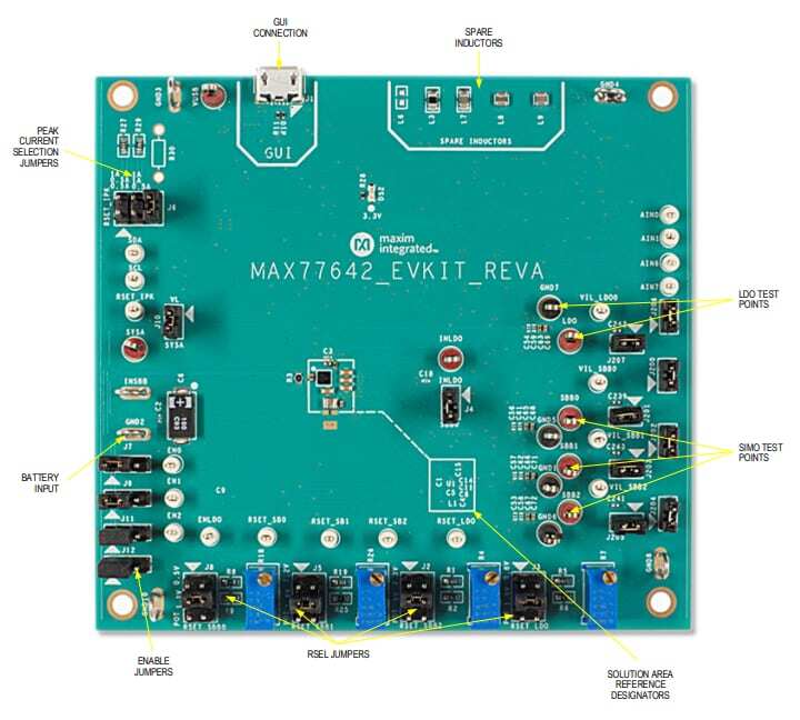 美信半导体 MAX77642EVKIT评估套件