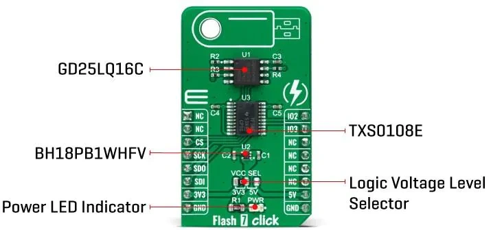 Mikroe Flash 7 Click