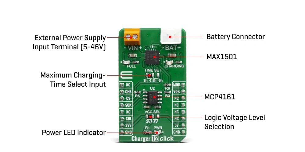 Mikroe Charger 12 Click