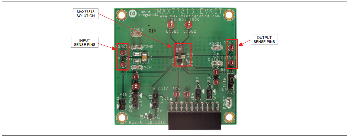 位置电路 - 美信半导体 MAX77813EVKIT评估套件