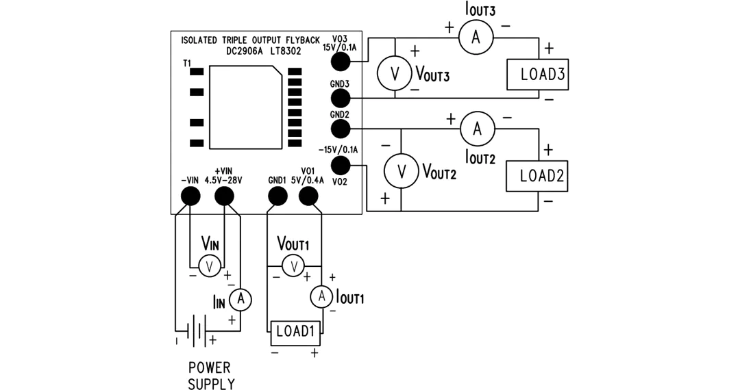 亚德诺半导体 用于LT8302的DC2014A、DC2821A和DC2906A演示电路