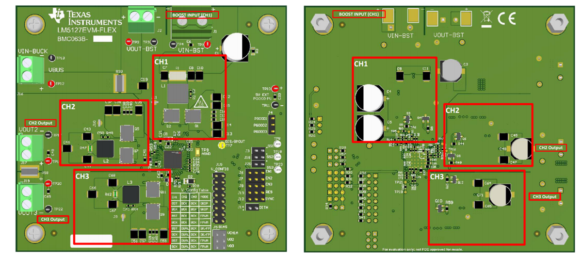 德州仪器 LM5127EVM-FLEX柔性拓扑评估模块