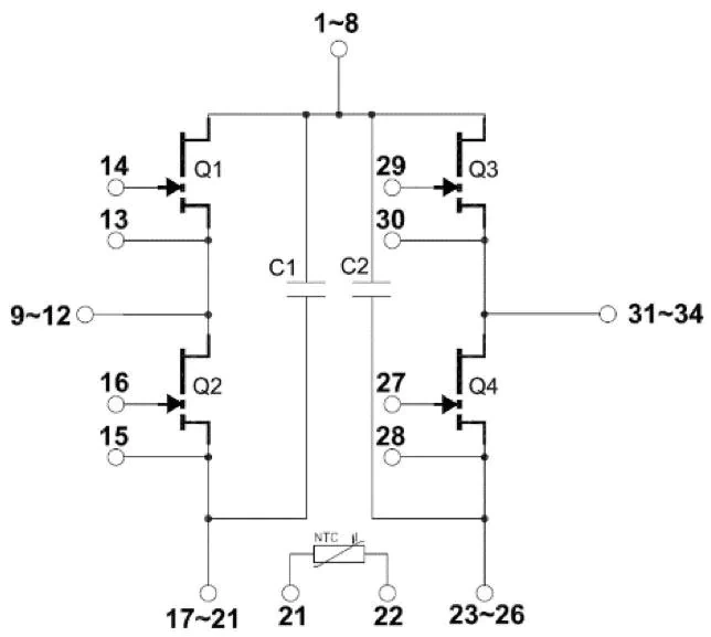 GaN Systems GS-EVM-FB-650V150A-SP1 Evaluation Module