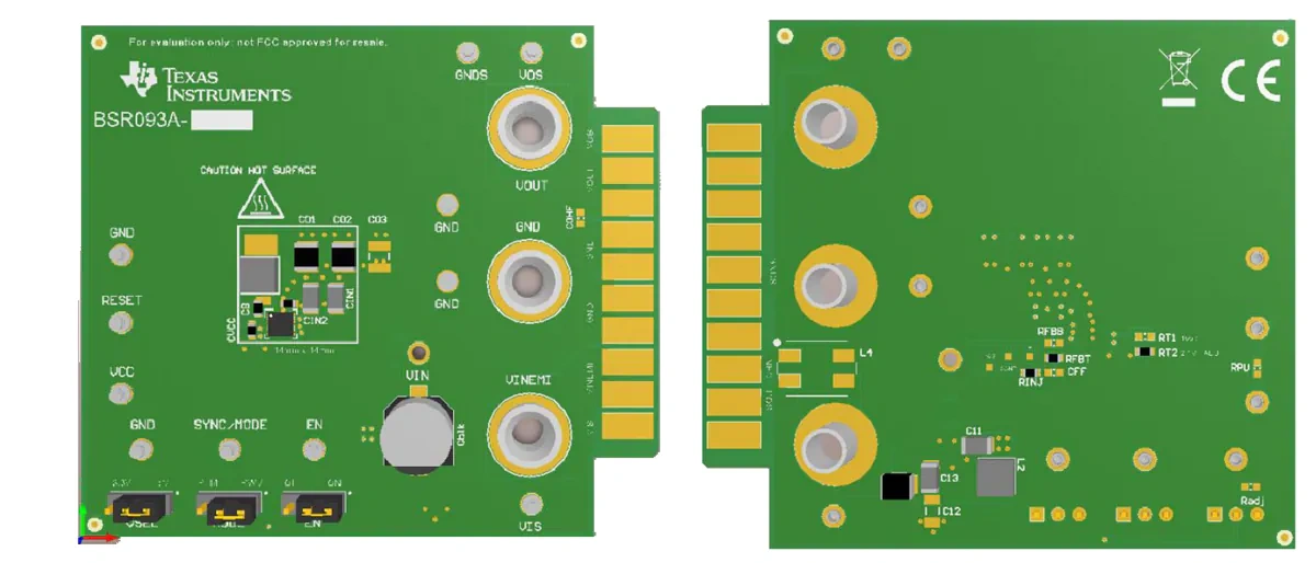 德州仪器 LM63615QDRREVM评估模块