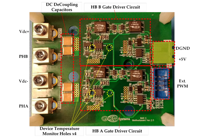 Location Circuit - GaN Systems High Power IMS2 Evaluation Platform