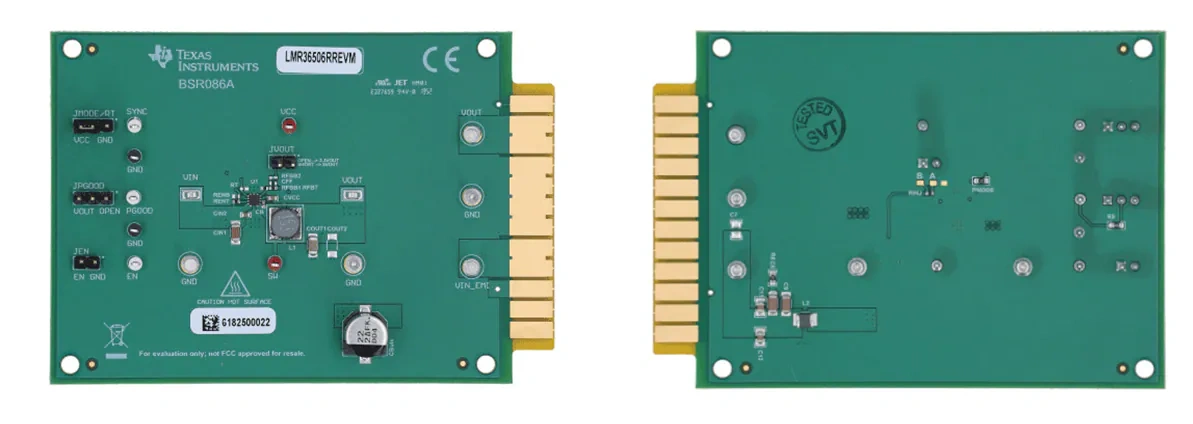 德州仪器 LMR36506RREVM评估模块