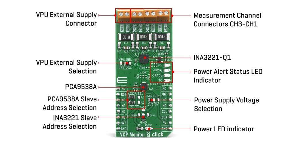 Mikroe VCP Monitor 2 Click