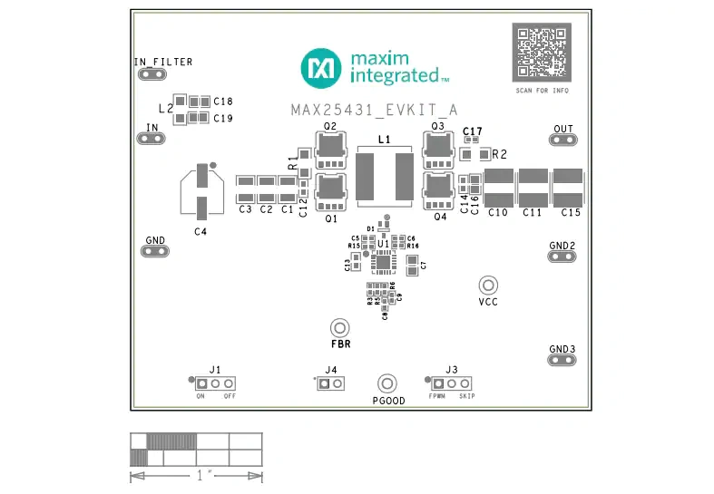 机械图纸 - 美信半导体 MAX25431EVKIT评估套件