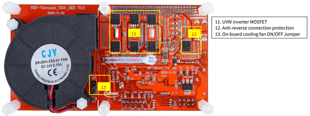 英飞凌 REF-VACUUM-C101-2ED参考设计