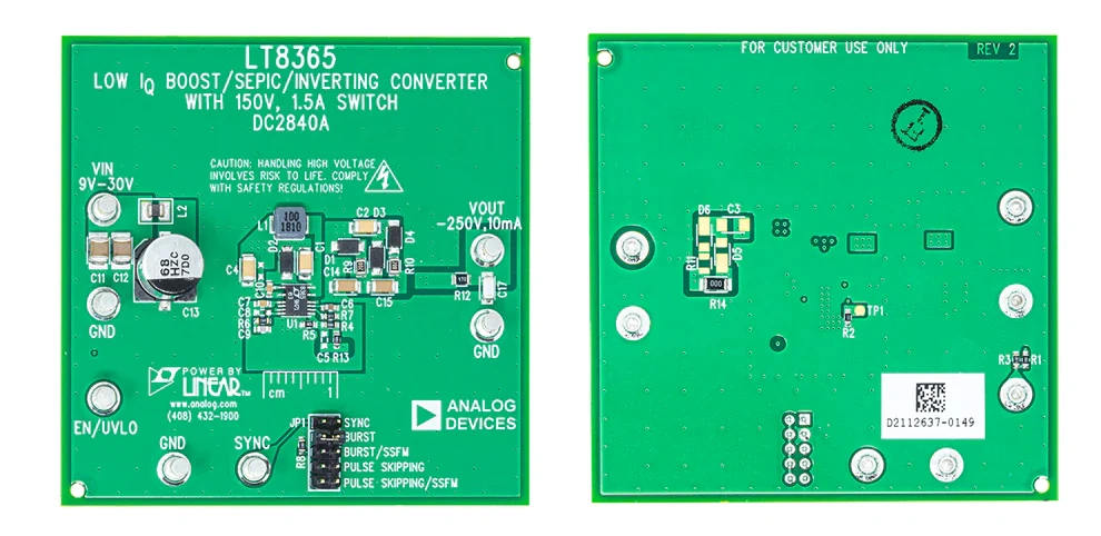 位置电路 - 亚德诺半导体 DC2840A演示电路