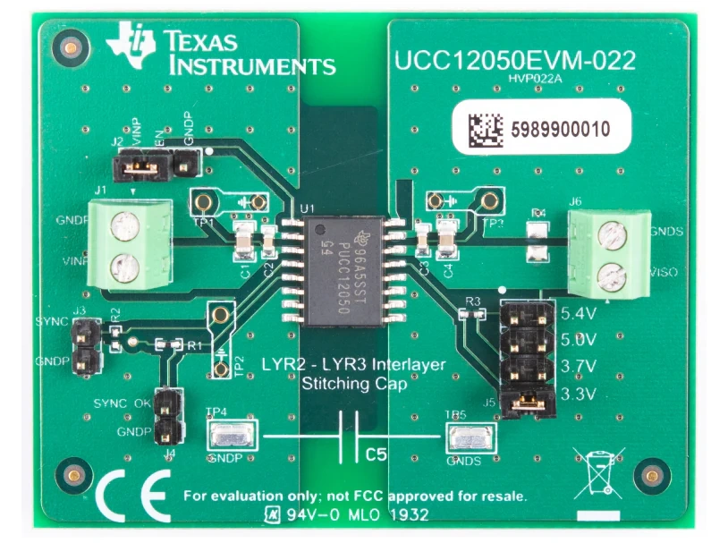 位置电路 - 德州仪器 UCC12050EVM-022评估模块