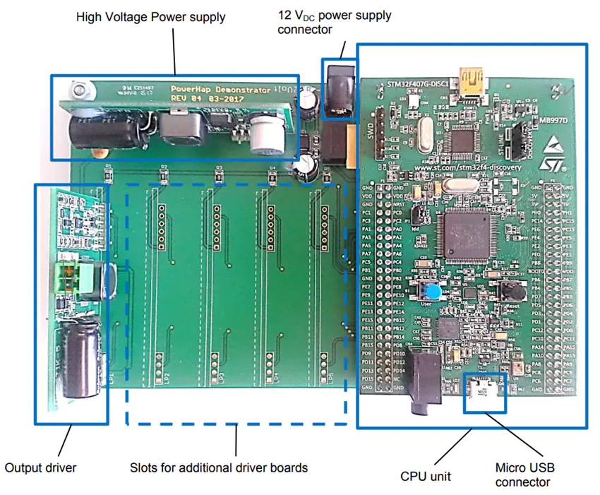 EPCOS / TDK PowerHap压电执行器评估套件