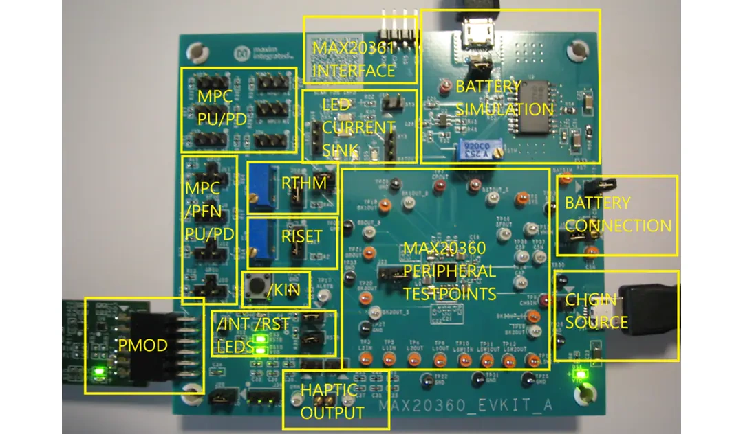 美信半导体 MAX20360评估套件 (MAX20360EVKIT)