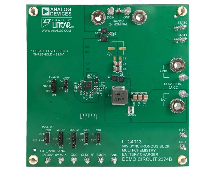 图表 - 亚德诺半导体 DC2374B用于LTC4013电池充电器的演示板