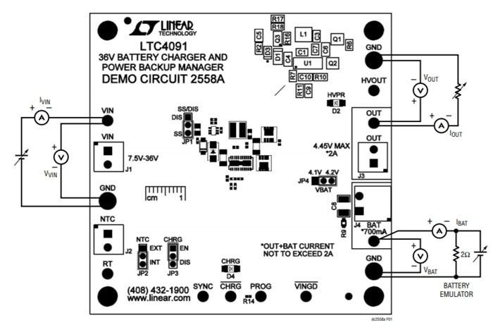 Analog Devices Inc. DC2558A演示板