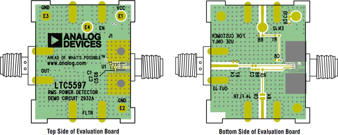 机械图纸 - Analog Devices Inc. DC2932A LTC5597用演示电路