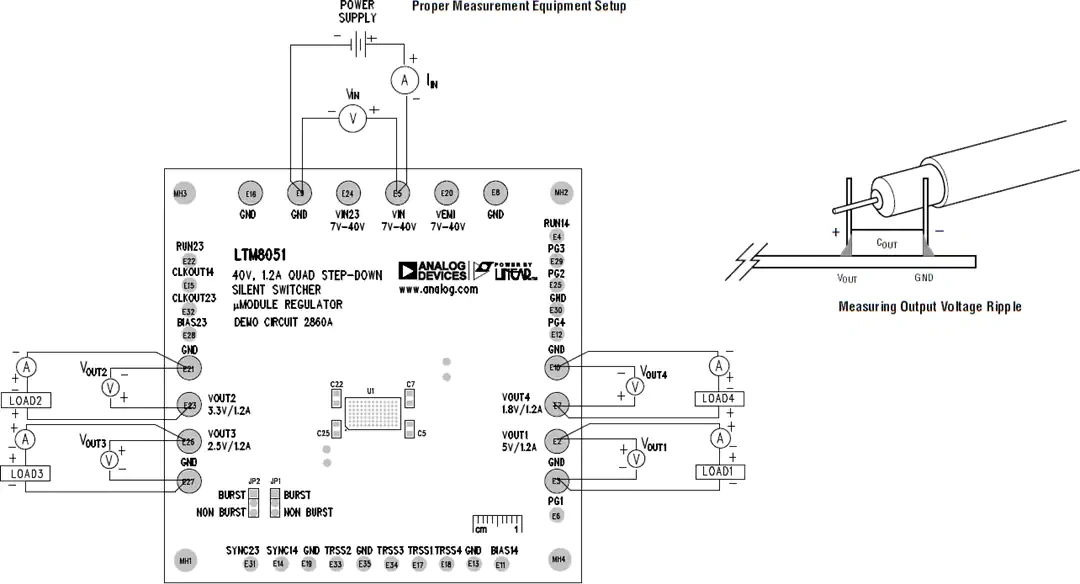 机械图纸 - Analog Devices Inc. LTM8051演示板 (DC2860A)