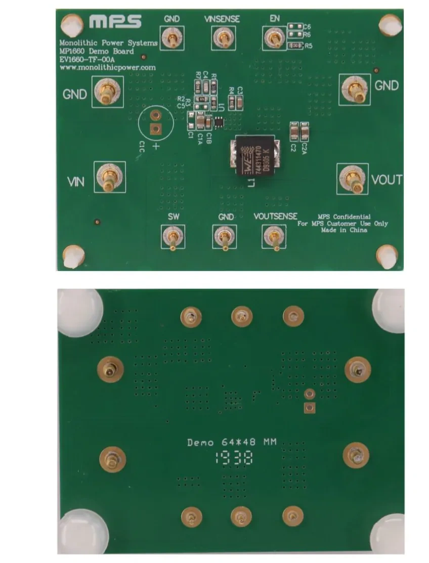 Monolithic Power Systems (MPS) EV1660-TF-00A Evaluation Board