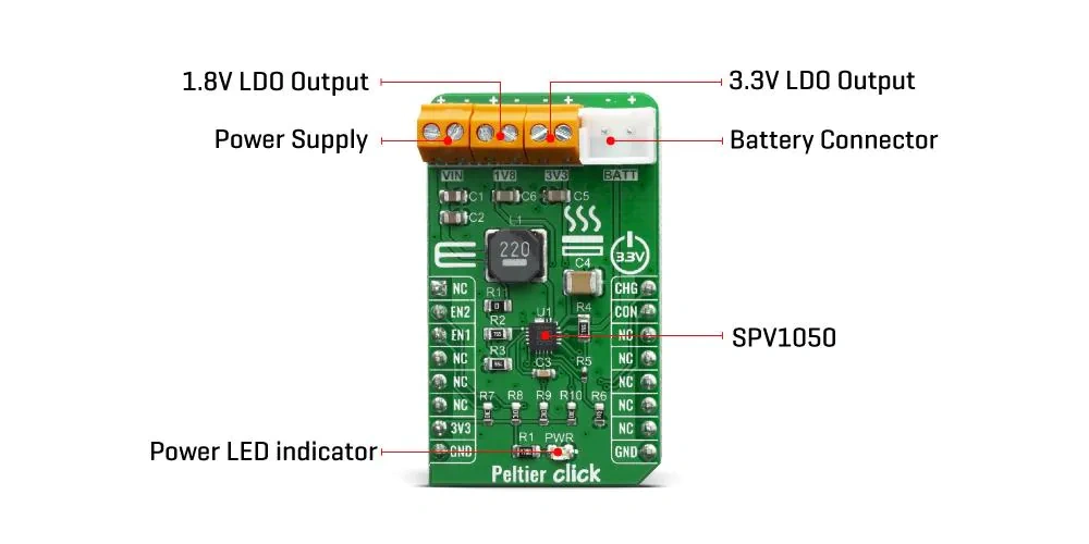 Mikroe Peltier Click