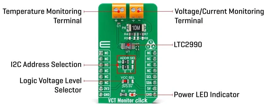 Mikroe VCT Monitor Click