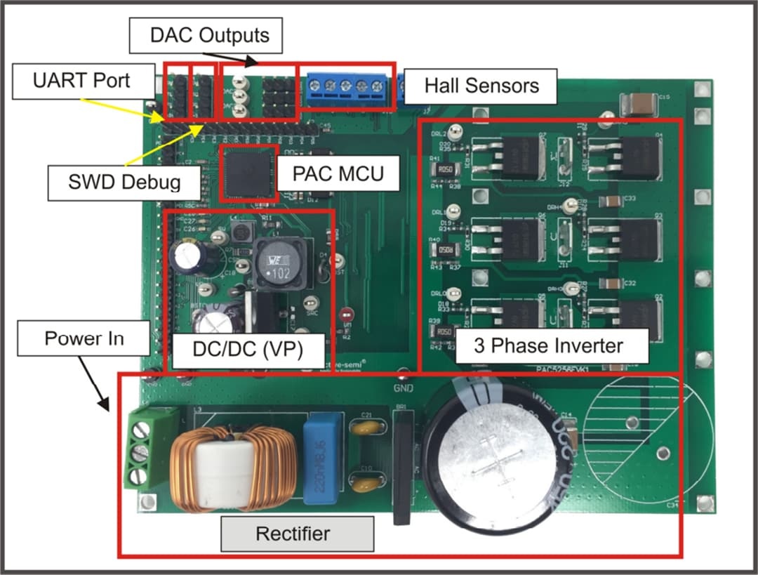 应用电路图 - Qorvo PAC5256EVK1开发套件