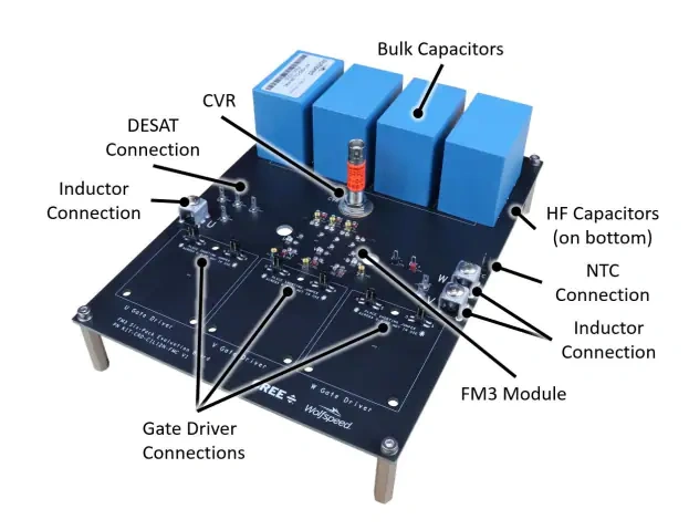 Wolfspeed / Cree KIT-CRD-CIL12N-FMC WolfPACK™ FM3 6-Pack Eval Board