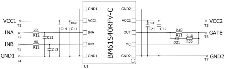 Schematic - 罗姆半导体 BM61S40RFV-EVK001 Evaluation Board