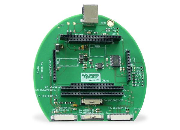 ELECTRONIC ASSEMBLY EA9781-1USB显示器开发板