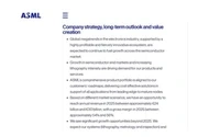 芯片产业前景广阔!光刻机巨头阿斯麦(ASML.US)上调2025年营收预期