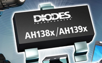 Diodes推出两款全新单片单极霍尔效应开关产品组合