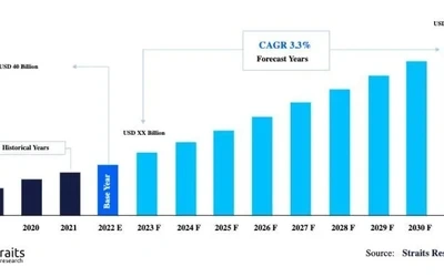 预估全球功率半导体市场2030年将达550亿美元