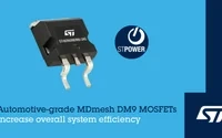 意法半导体车规MDmesh DM9超结MOSFET提升硅片能效