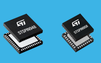 ST意法半导体发布STSPIN9系列大电流电机驱动芯片