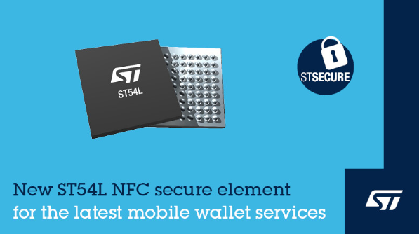 意法半导体ST推出新一代 NFC 控制器内置安全单元